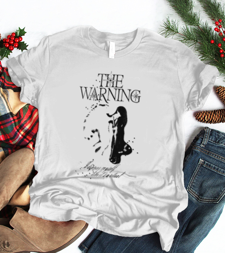 The Warning I Deprive Myself Like Its A Ritual Woman Playing Horn Stars T-Shirt