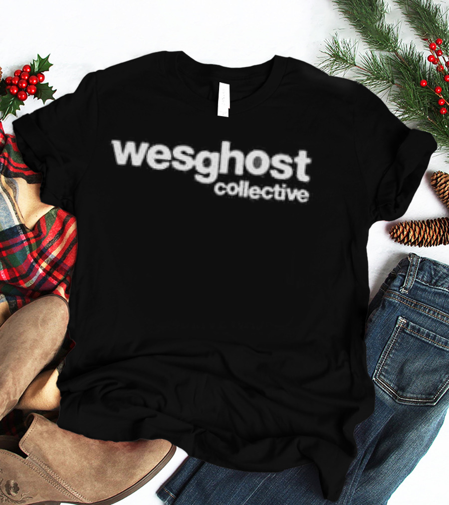 Wesghost Store Graveyard Collection Vintage Ghostly T-Shirt