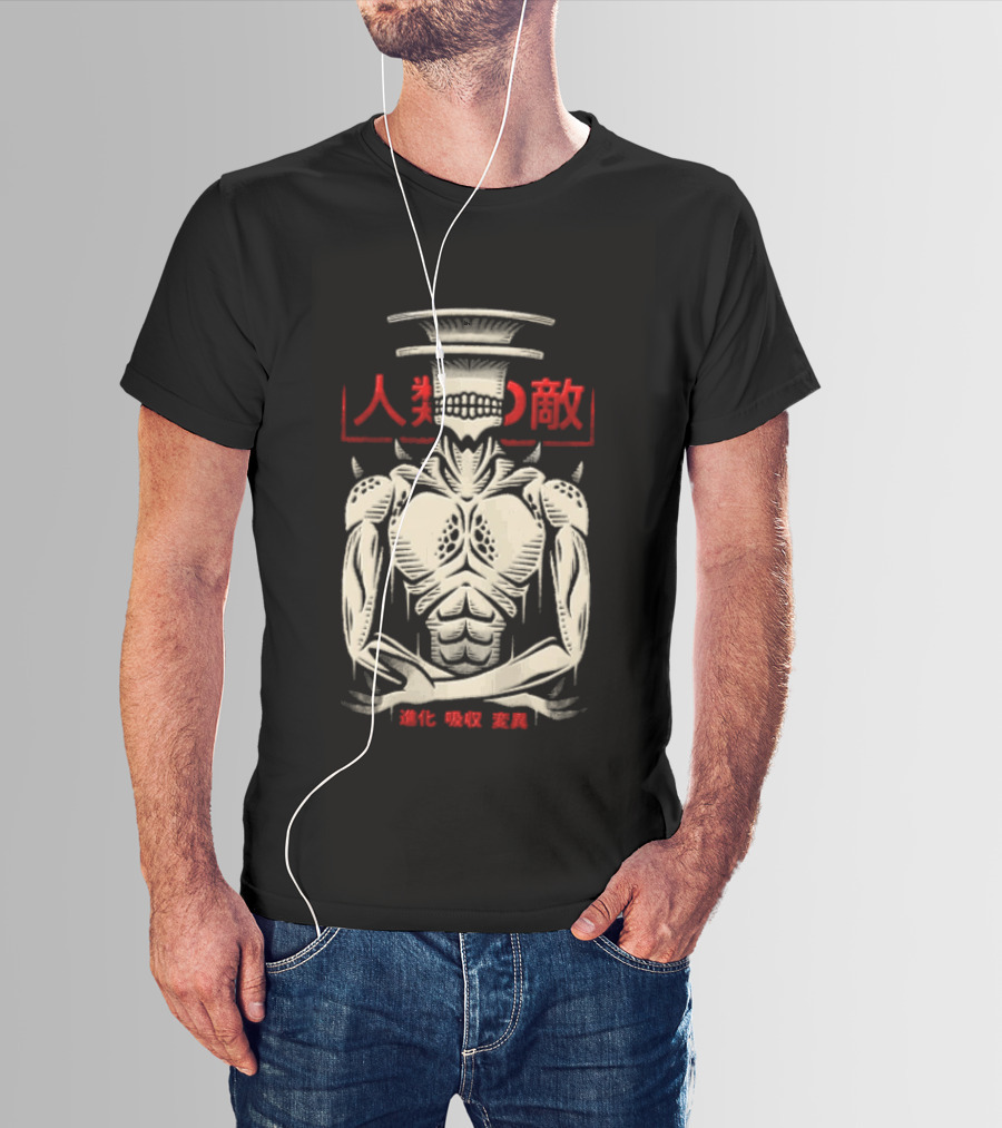 Kaiju No 9 Human Faced Enemy Monster Kinroku Keringenzou T-Shirt