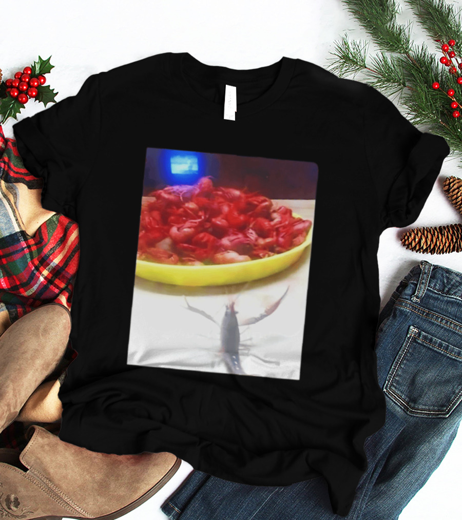 Sad Shrimp Meme T-Shirt