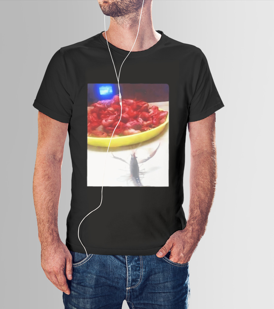 Sad Shrimp Meme T-Shirt
