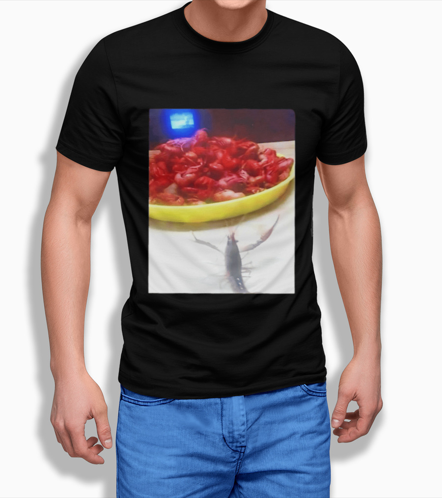 Sad Shrimp Meme T-Shirt