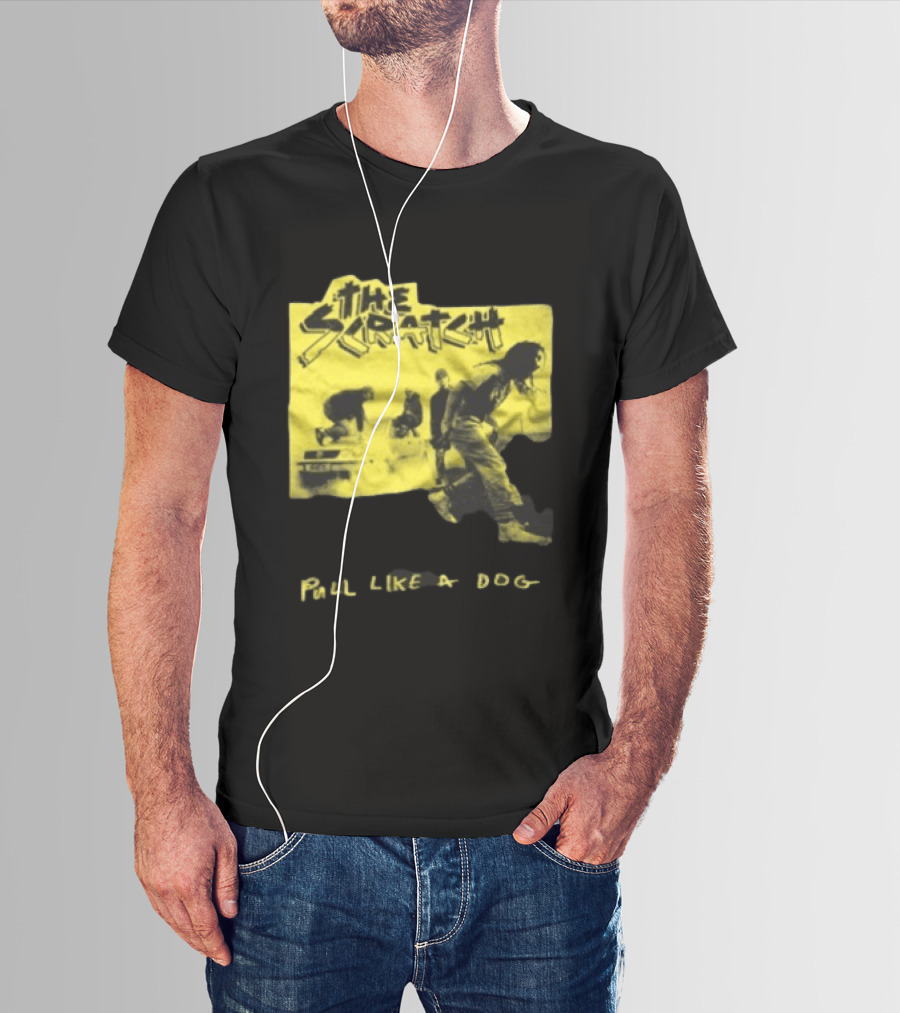 The Scratch Pull Like A Dog Grunge Style Vintage Band T-Shirt