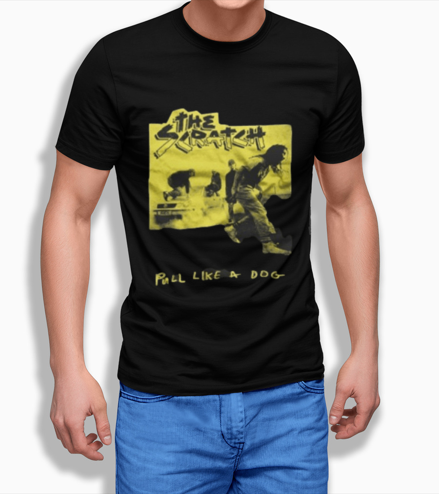 The Scratch Pull Like A Dog Grunge Style Vintage Band T-Shirt