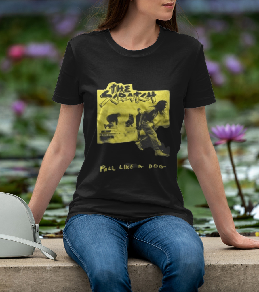 The Scratch Pull Like A Dog Grunge Style Vintage Band T-Shirt