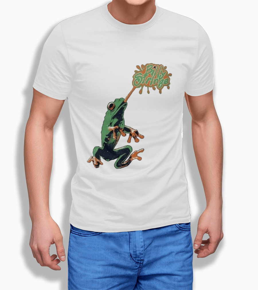 Billy Strings Frog With Orange Tongue And Fruit T-Shirt
