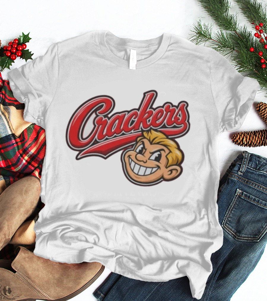 Crackers Vintage Baseball Team T-Shirt