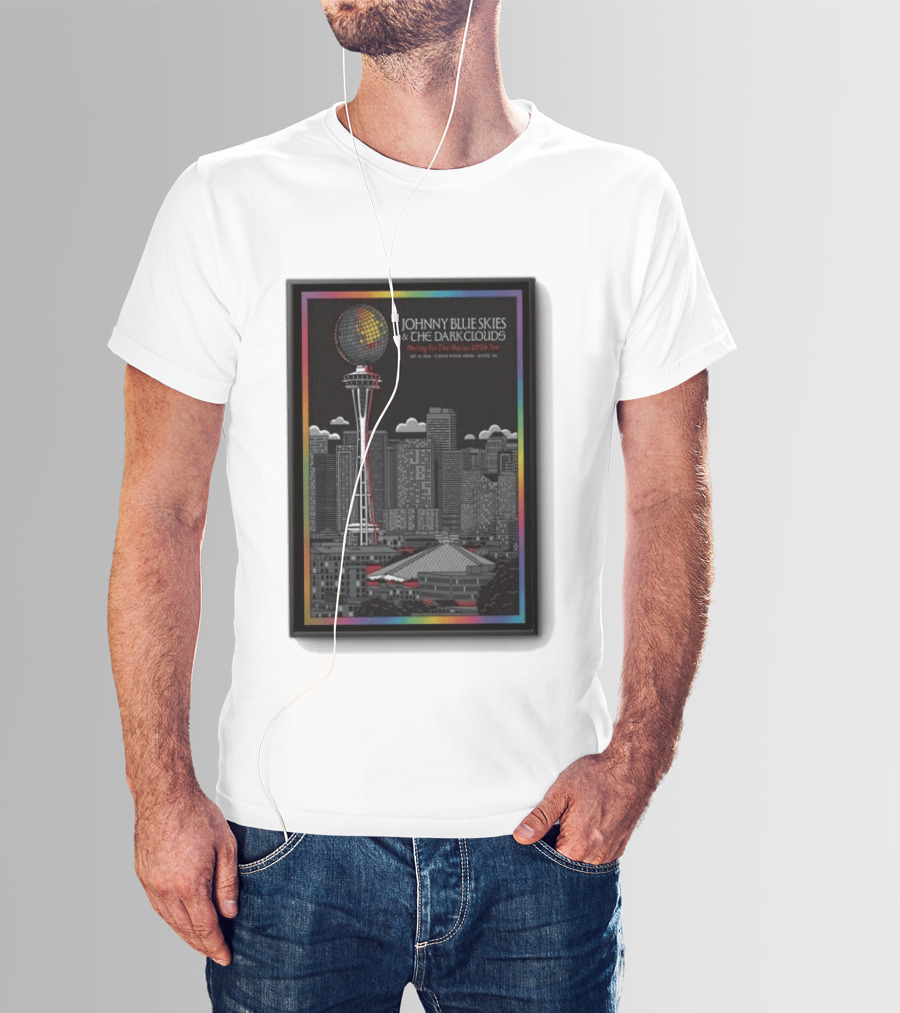 Johnny Blue Skies & The Dark Clouds Meeting For The Moment Seattle 2026 Tour Concert T-Shirt