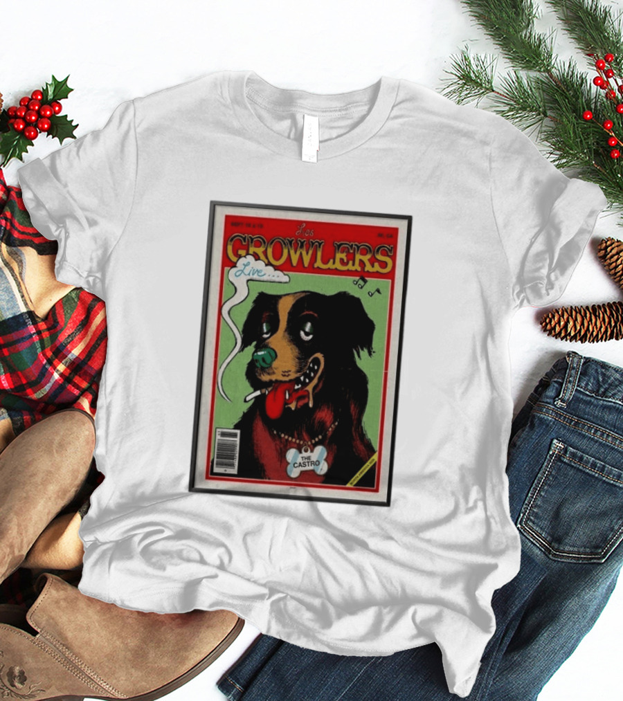 Los Growlers Live The Castro SF September 18 19 2026 Limited T-Shirt