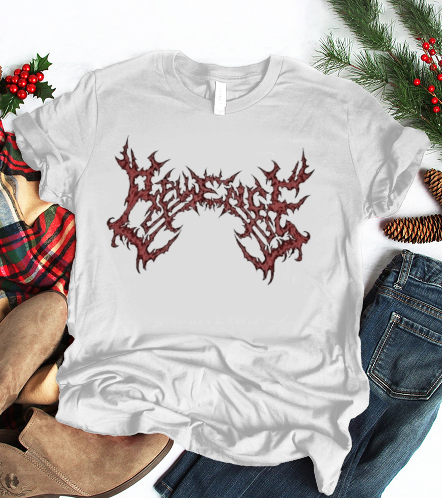Revenge Red Dripping Gothic Relic Cement T-Shirt