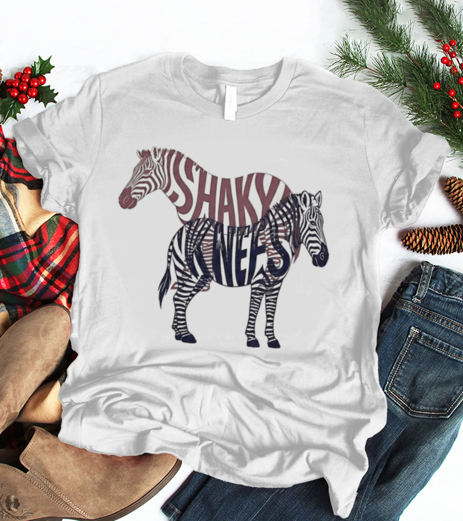 Shaky Knees Zebra Logo September 18 20 2026 Atlanta Georgia Exclusive Festival T-Shirt