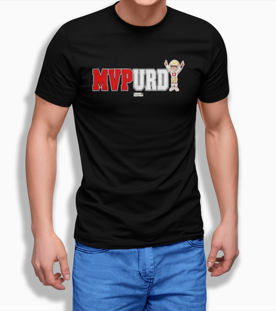 Brock Purdy MVPurd 49ers Report MVP SZN 13 San Francisco 49ers T-Shirt