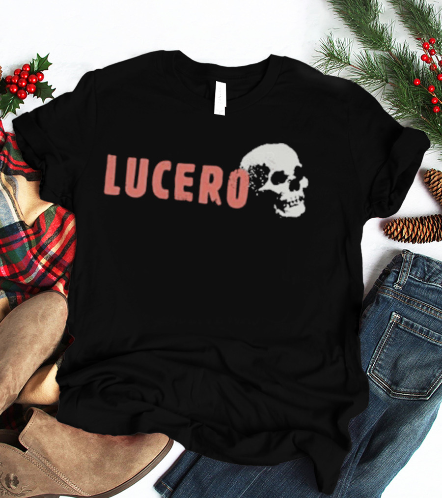 Lucero Skull Leaves T-Shirt