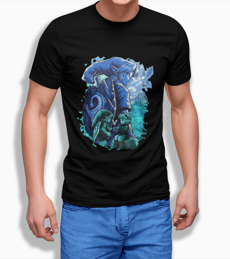 The Hero Of Time Returne Legendary Quest Fantasy Adventure T-Shirt