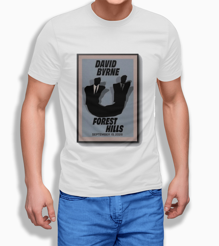 David Byrne Forest Hills September 19 2026 T-Shirt