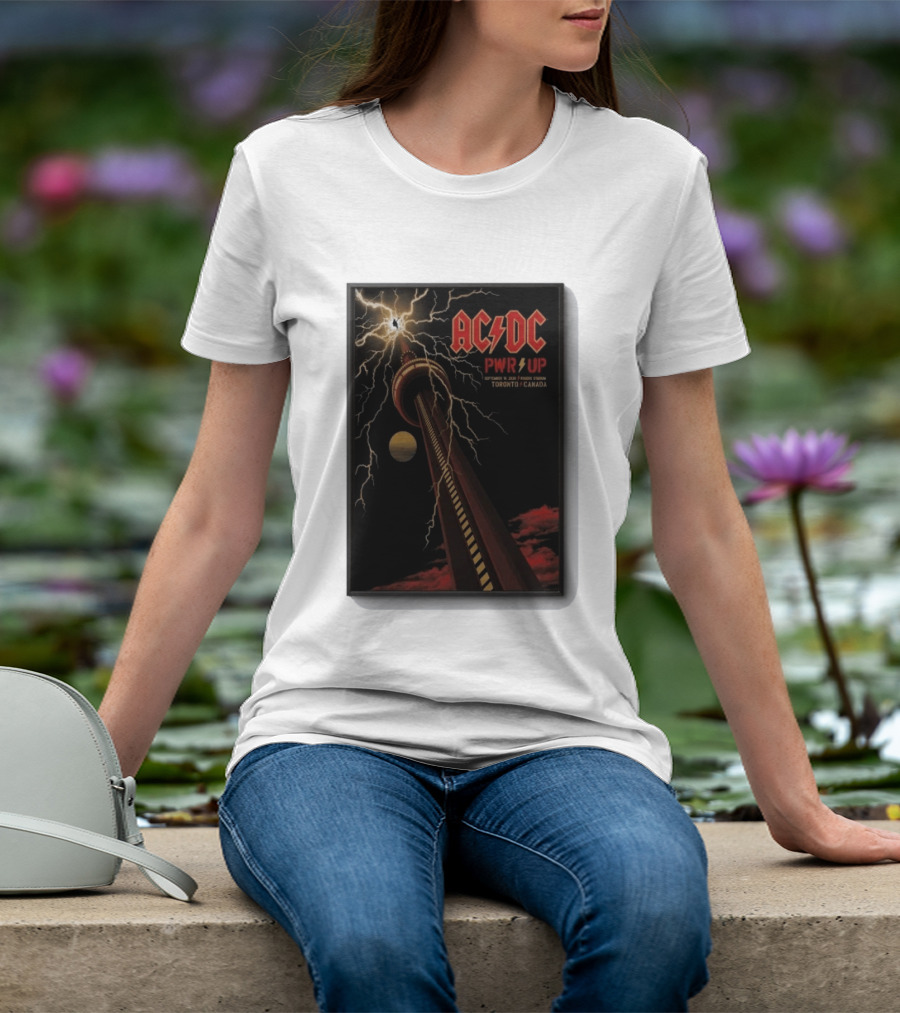 AC DC PWR UP Toronto Canada 2026 Rogers Stadium Concert T-Shirt