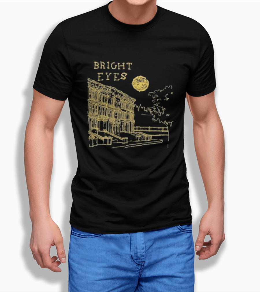 Bright Eyes I'm Wide Awake It's Morning Sun And Building Scene T-Shirt