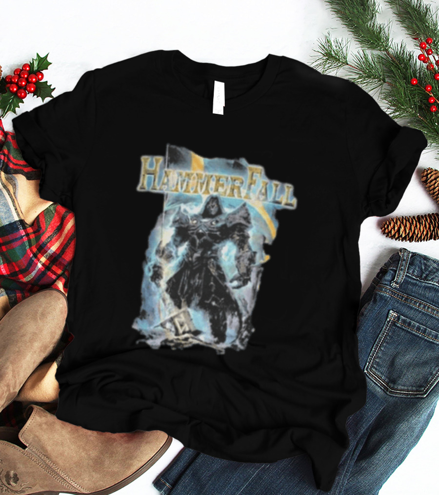 HammerFall Hope Is Reborn When All Else Is Forlorn Warrior T-Shirt