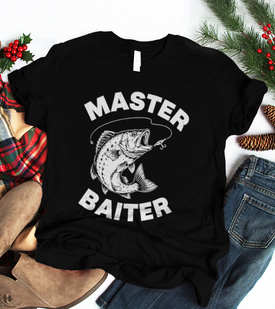 Master Baiter Fishing Hook Fish T-Shirt