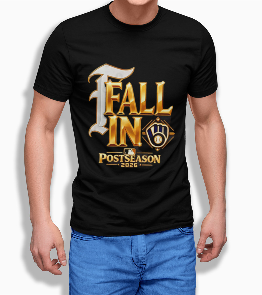 Milwaukee Brewers Fall In Postseason 2026 MLB T-Shirt