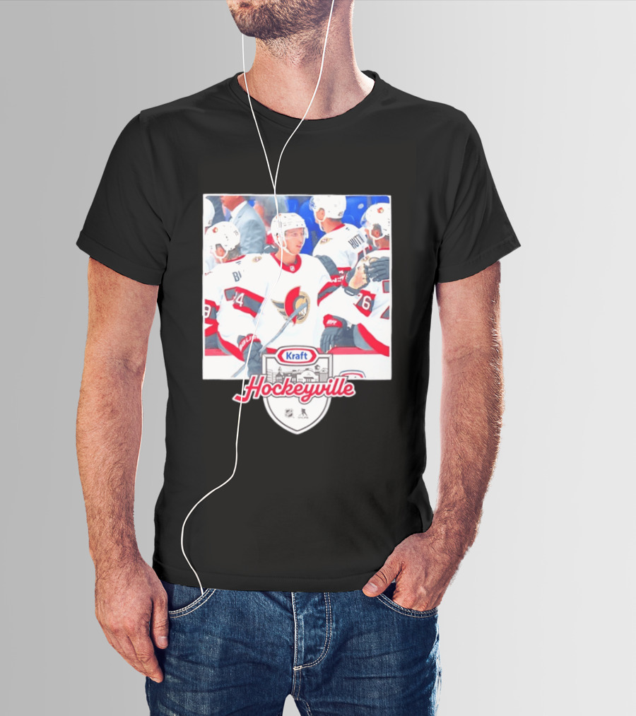 Kraft Hockeyville Ottawa Senators NHL Players Team Canada T-Shirt