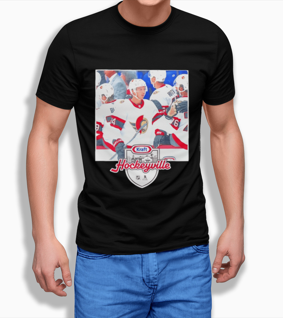 Kraft Hockeyville Ottawa Senators NHL Players Team Canada T-Shirt