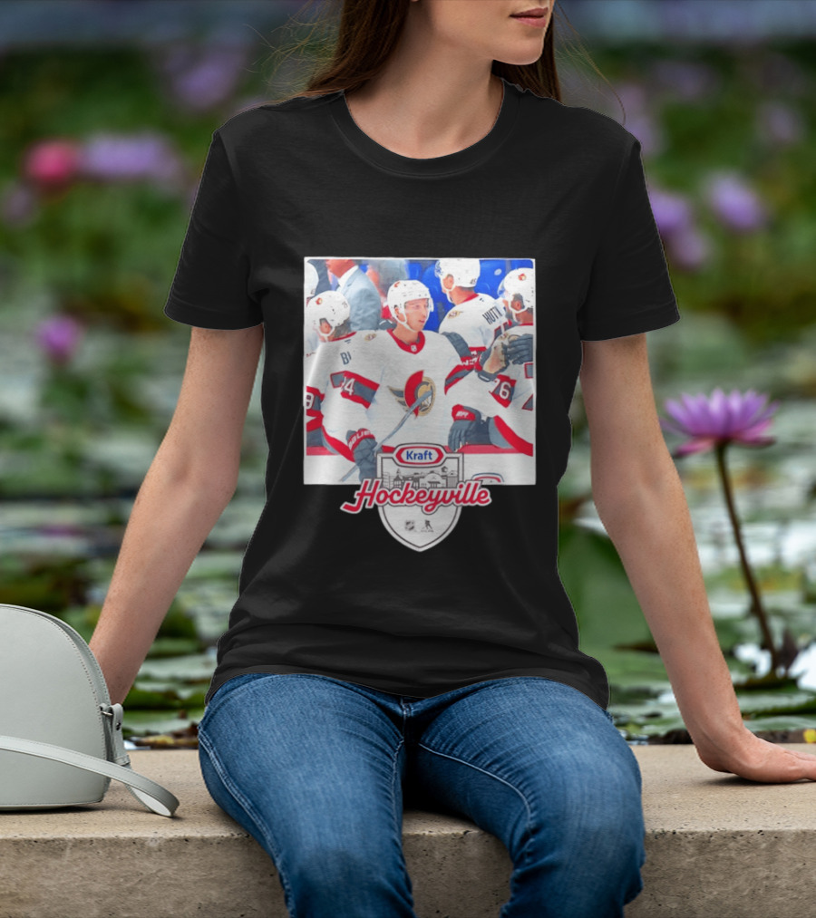Kraft Hockeyville Ottawa Senators NHL Players Team Canada T-Shirt