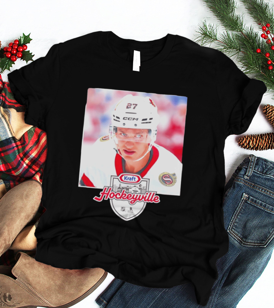 Ottawa Senators 27 Kraft Hockeyville CCM T-Shirt