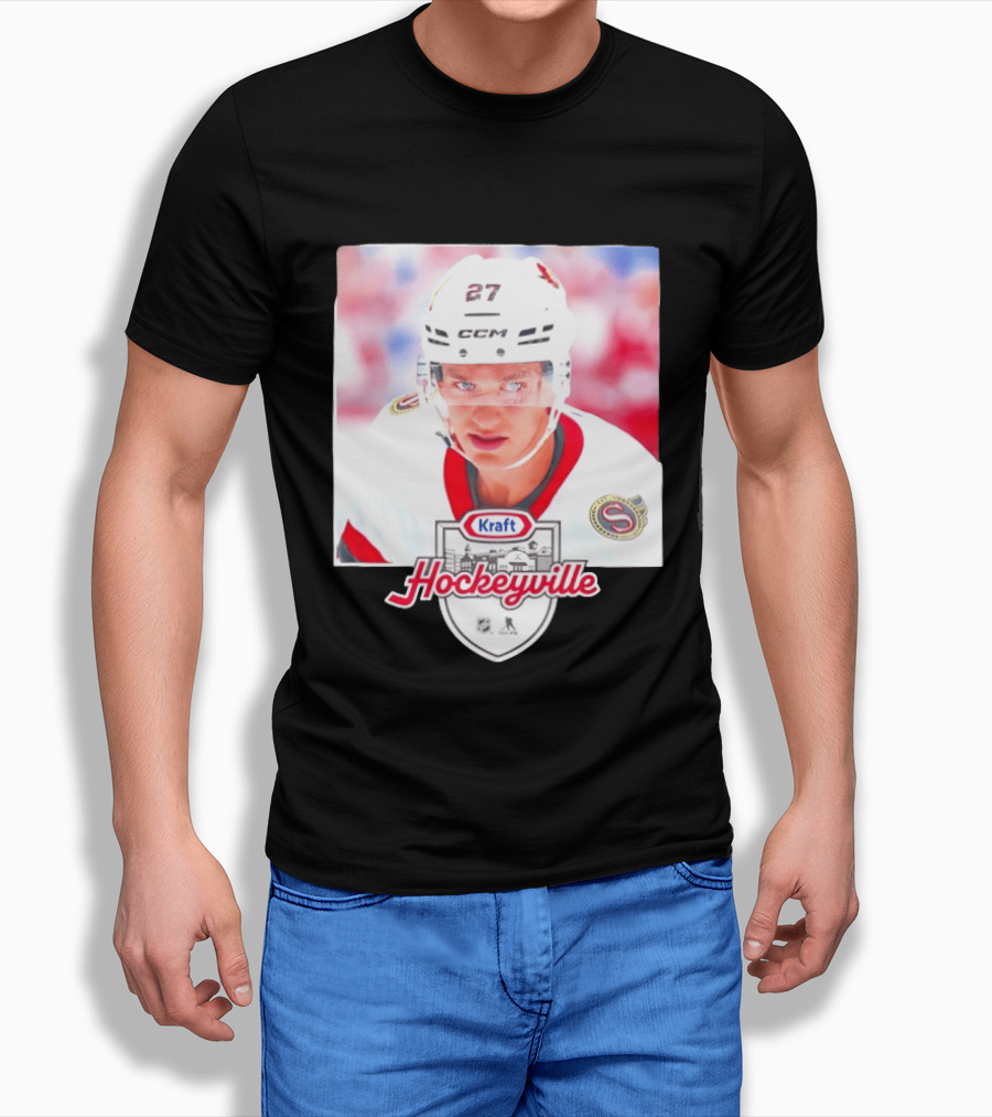 Ottawa Senators 27 Kraft Hockeyville CCM T-Shirt
