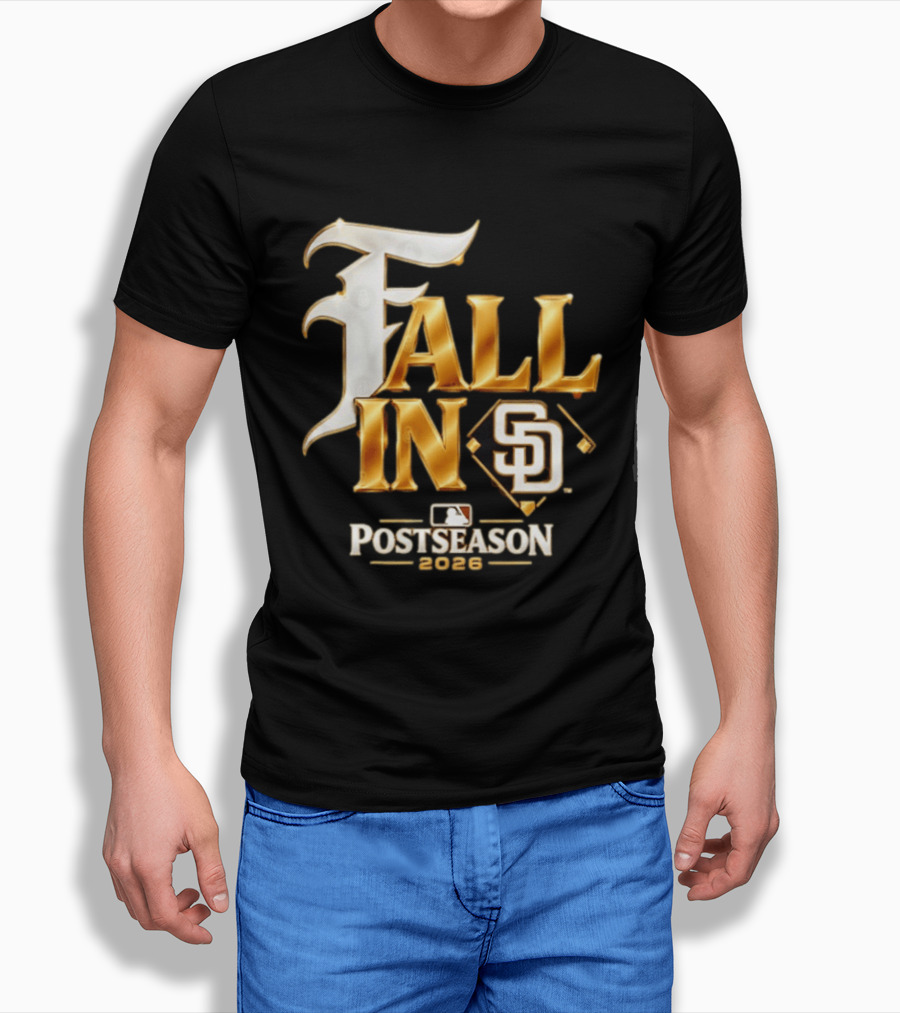 San Diego Padres Fall In SD Postseason 2026 MLB T-Shirt