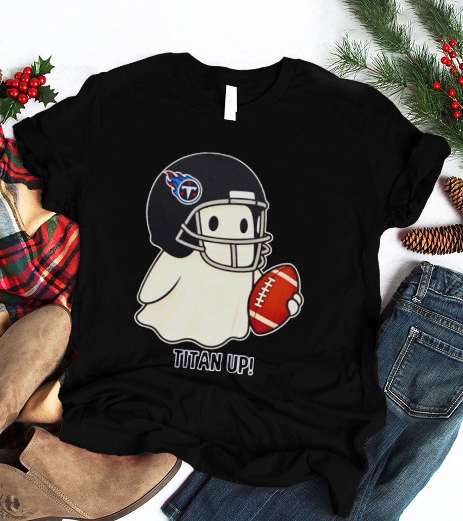 Tennessee Titans Ghost Halloween Titan Up 2026 Football Team Fan Gear T-Shirt