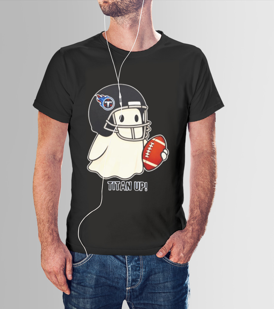 Tennessee Titans Ghost Halloween Titan Up 2026 Football Team Fan Gear T-Shirt