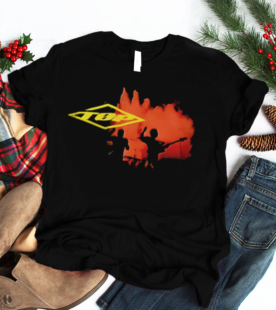 Twenty One Pilots Top Logo Red Splash T-Shirt