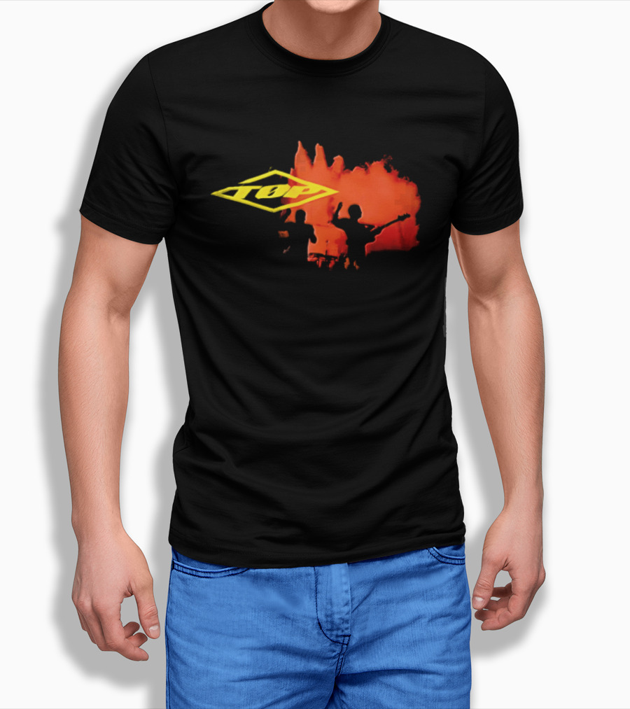 Twenty One Pilots Top Logo Red Splash T-Shirt
