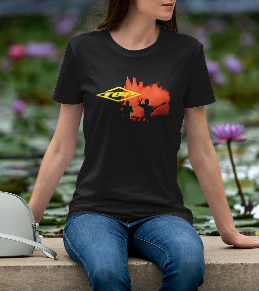 Twenty One Pilots Top Logo Red Splash T-Shirt