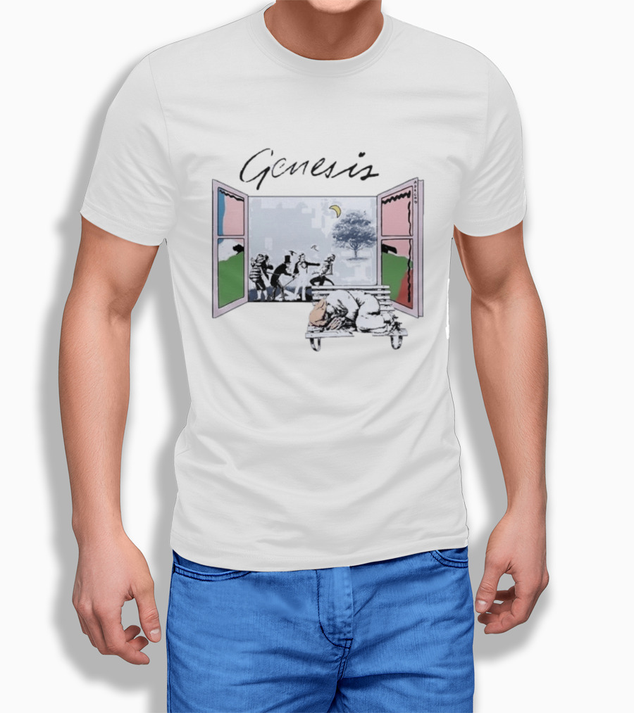 Genesis Abacab 45th Anniversary Open Window Scene T-Shirt