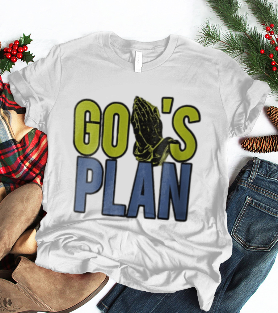 GO'S PLAN Praying Hands T-Shirt