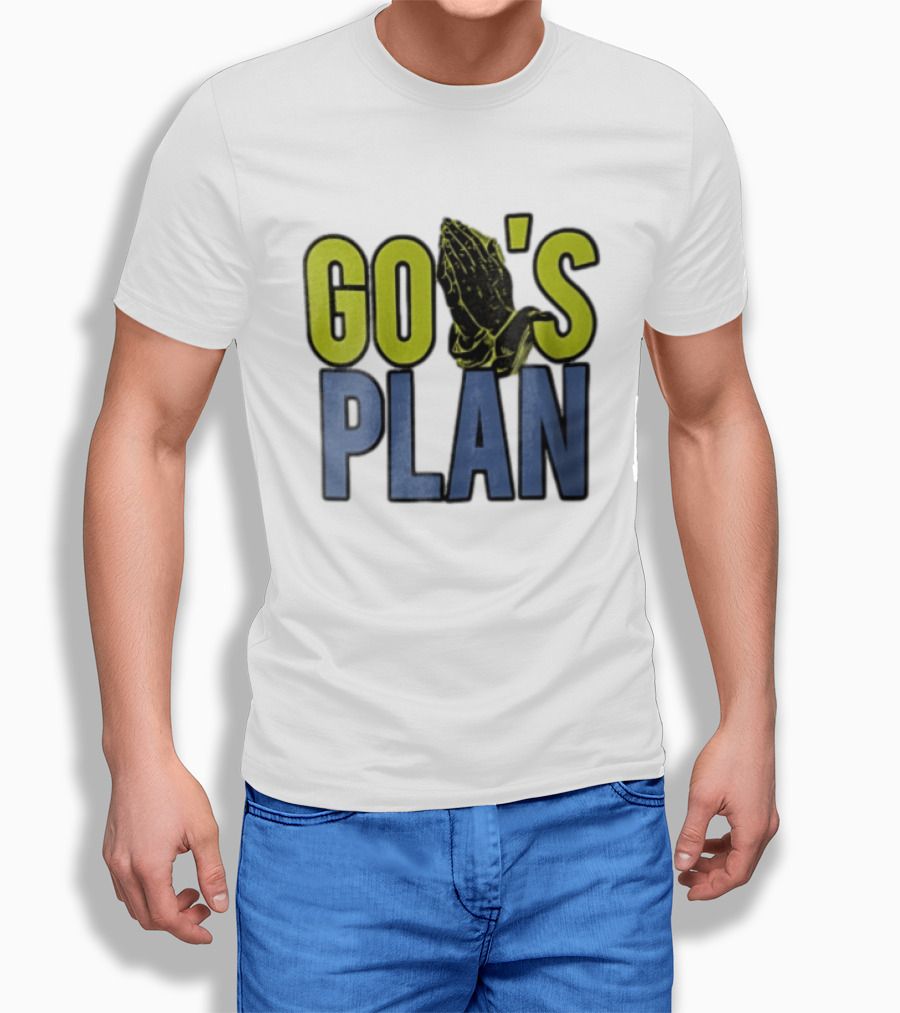 GO'S PLAN Praying Hands T-Shirt