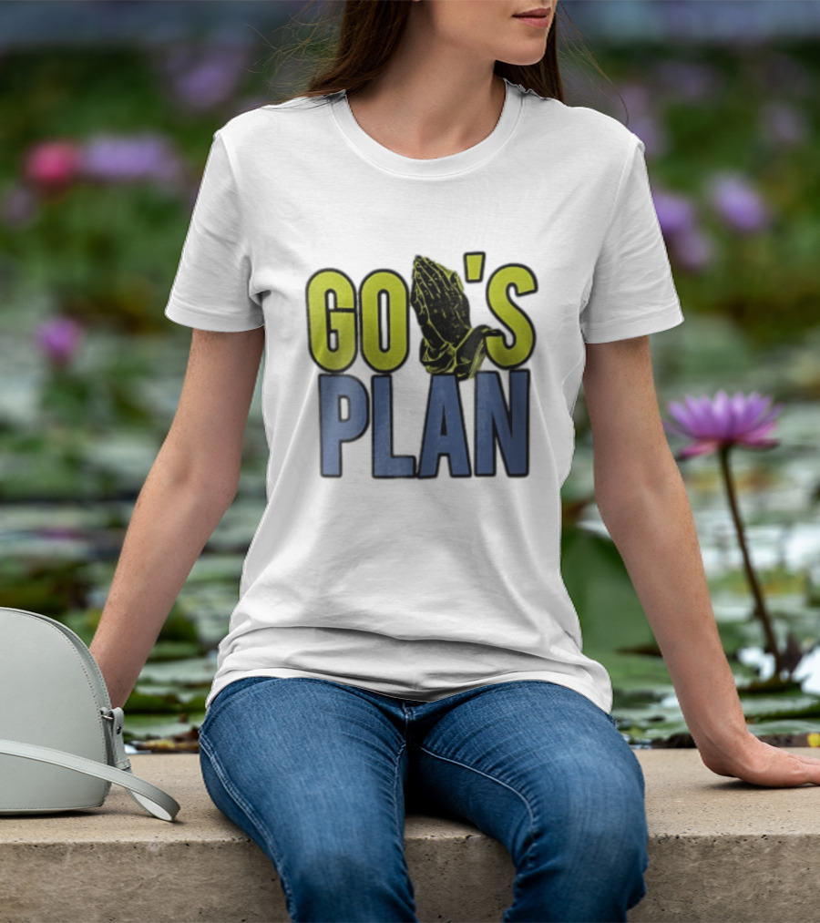 GO'S PLAN Praying Hands T-Shirt