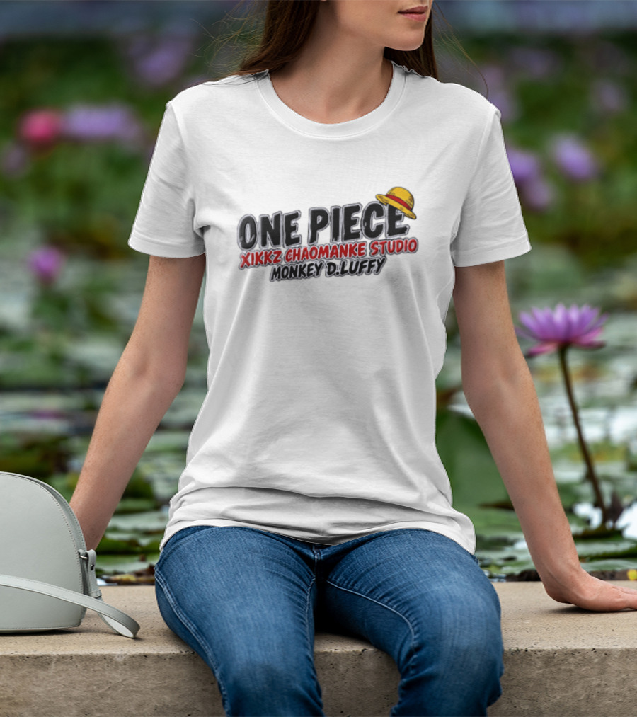 One Piece Xikkz Chaomanke Studio Monkey D Luffy Straw Hat T-Shirt