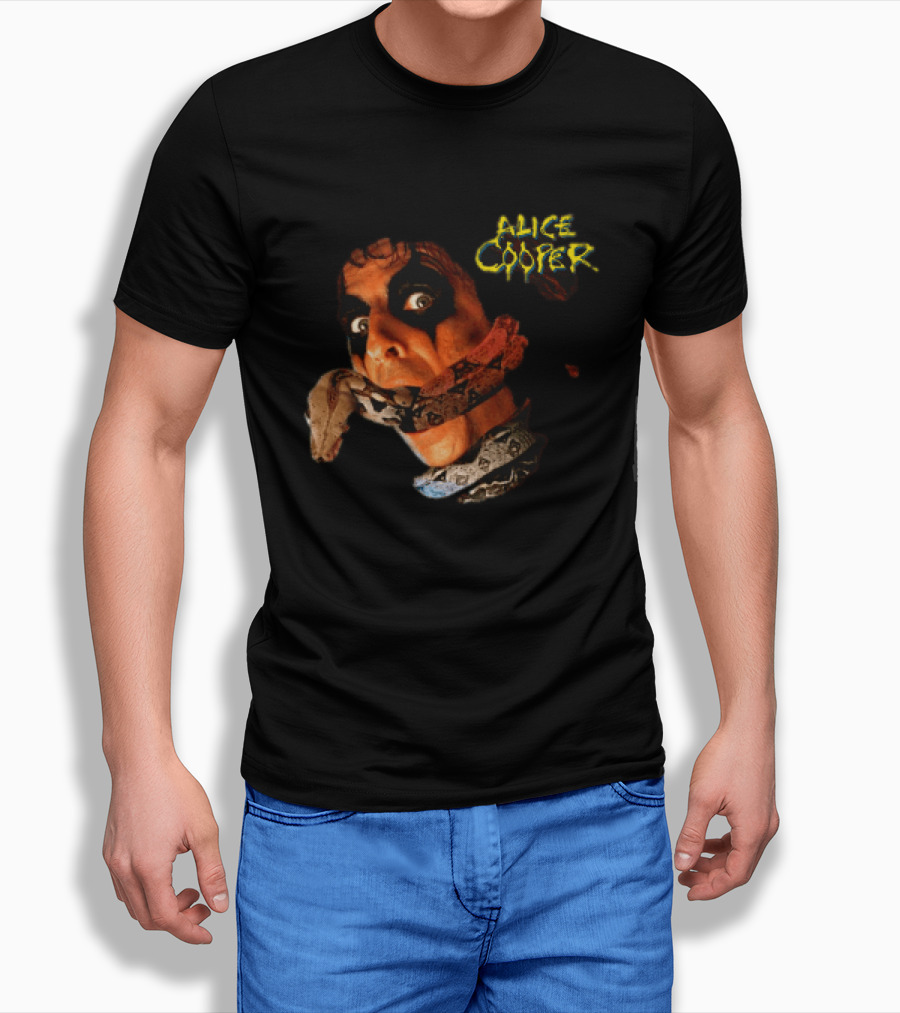 Alice Cooper Constrictor Anniversary Store Snake T-Shirt