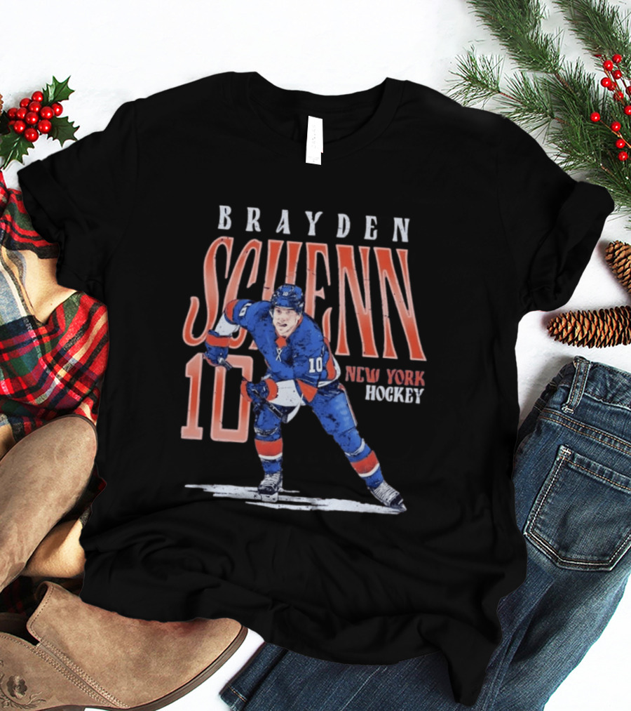 Brayden Schenn 10 New York Hockey Player Fan Gear T-Shirt