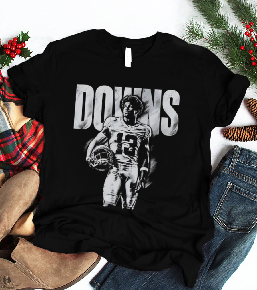 Downs No 13 Dallas Cowboys Football T-Shirt