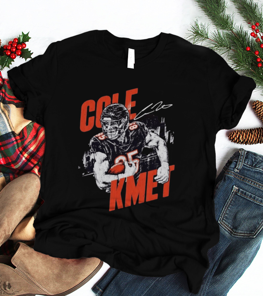 Cole Kmet Chicago Bears Football Iconic Number 85 Sports T-Shirt