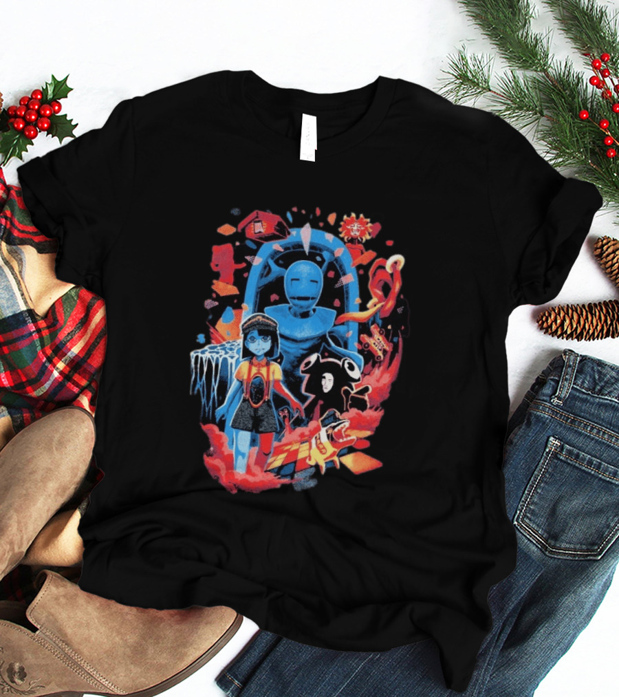 ENA Dream BBQ Lonely Door Character Art And Surreal T-Shirt