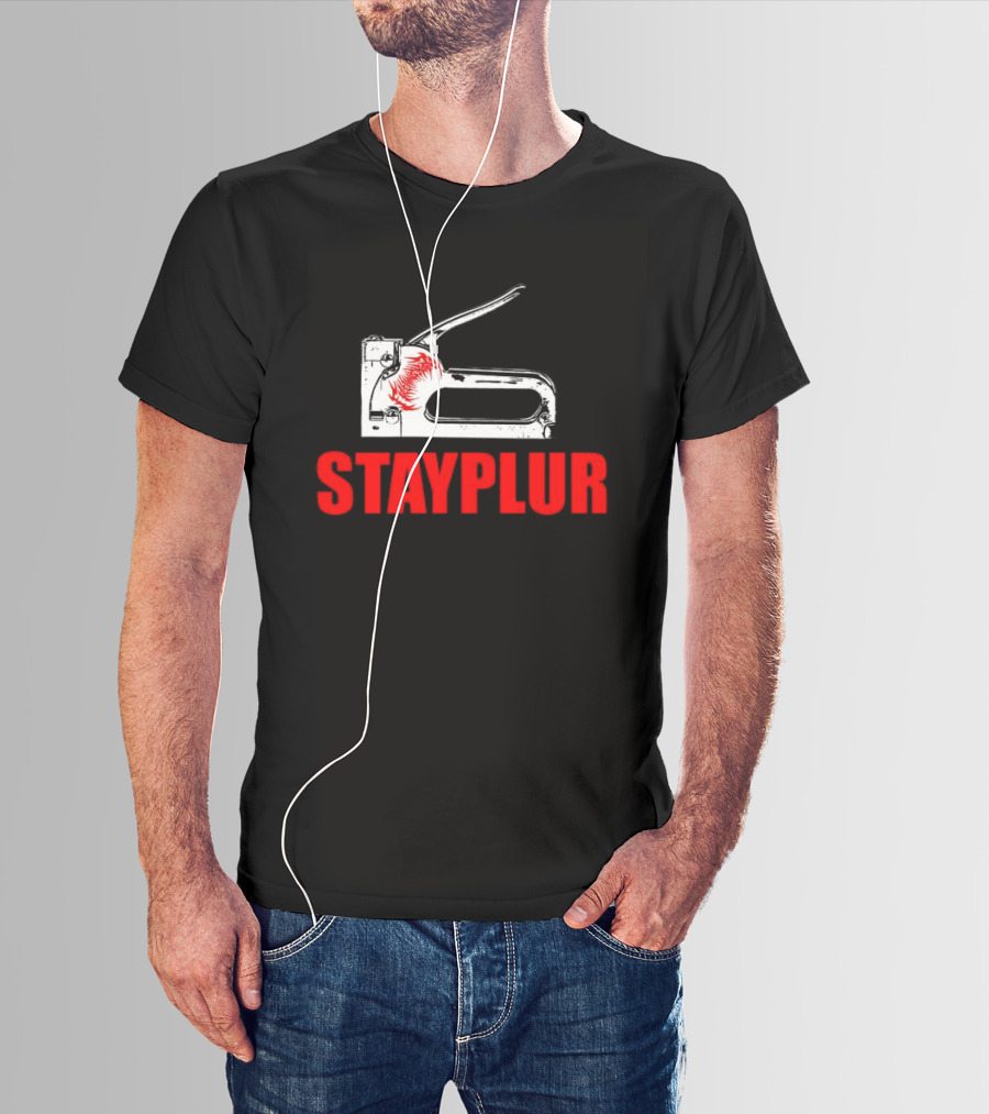 Firehouse666 Stayplur Stapler T-Shirt