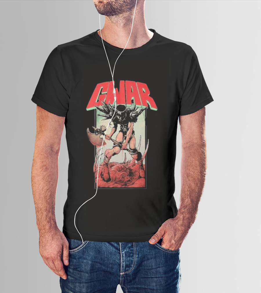 Gwar Balsac The Jaws Of Death Barbaric Warrior Monster T-Shirt