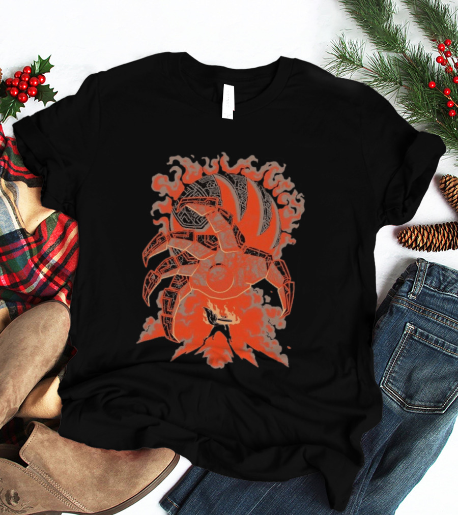 Okami Everlasting Darkness Fire Spirit And Flames T-Shirt