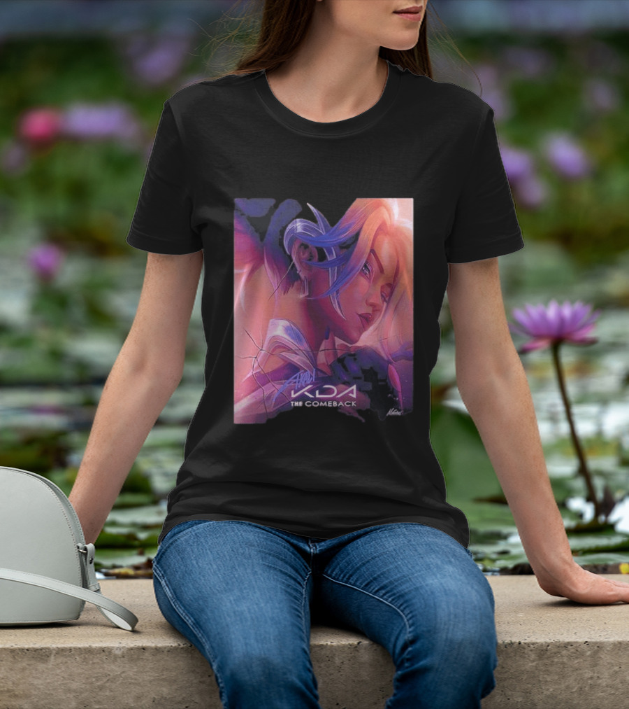 Akali KDA The Comeback Arcane League Of Legends Nikkotari T-Shirt