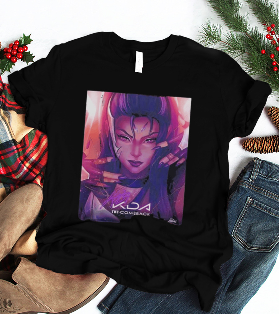 Kaisa KDA The Comeback Arcane League Of Legends By Nikkotari T-Shirt